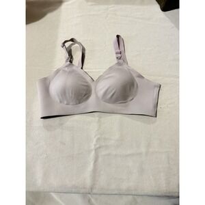 Momcozy Women's Ultra Soft Seamless Nursing Bra Color Brown- Purple Maeve Size M